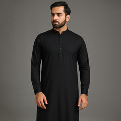 Italian Suiting -Jet Black Supreme Finish