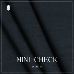 Mini Check -Texture Blended Wash & Wear