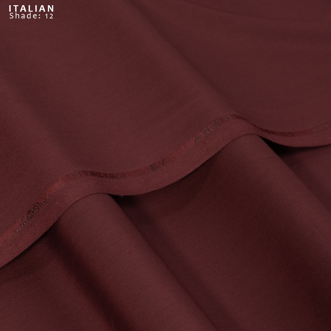 Italian Suiting - Premium Blended Wash & Wear