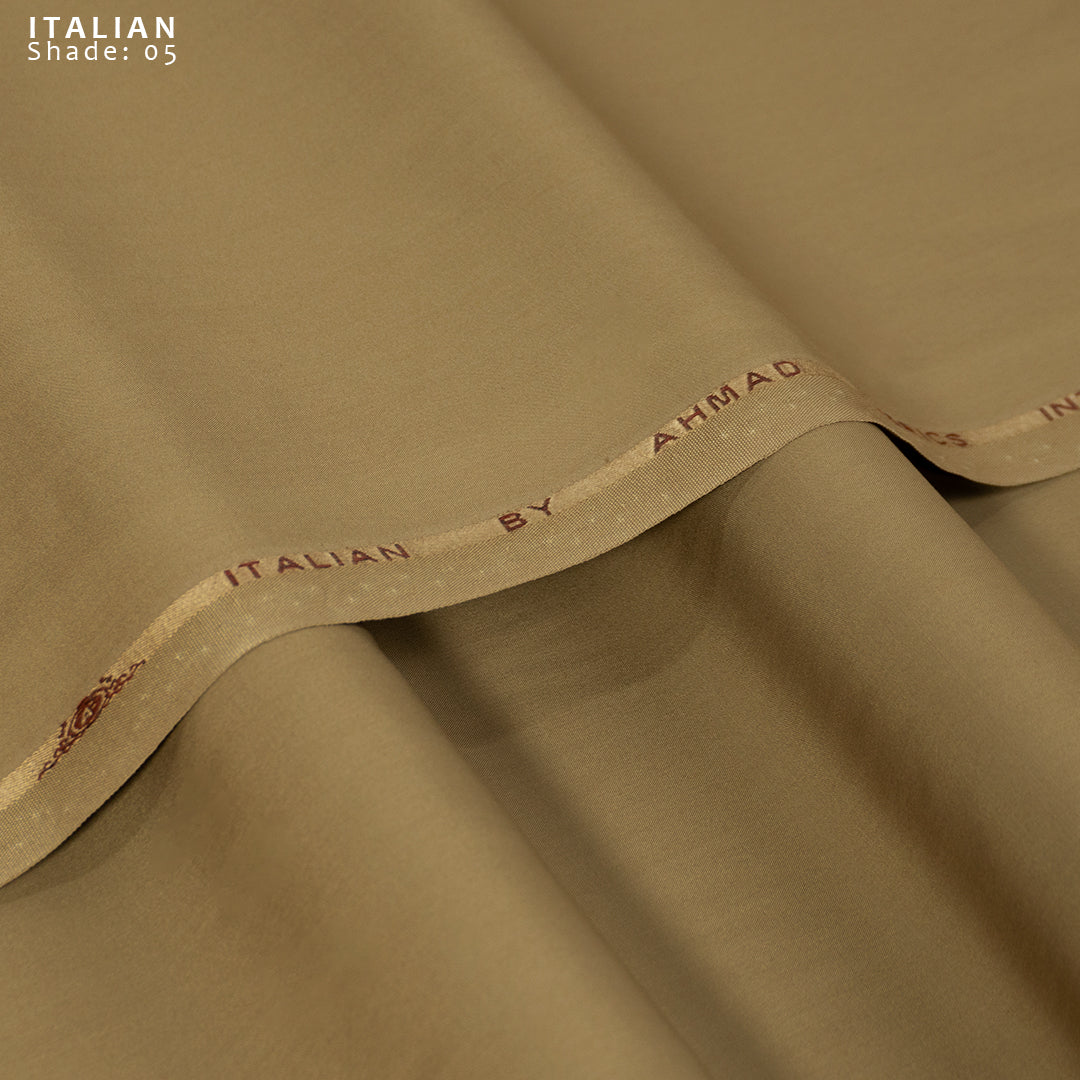 Italian Suiting - Premium Blended Wash & Wear