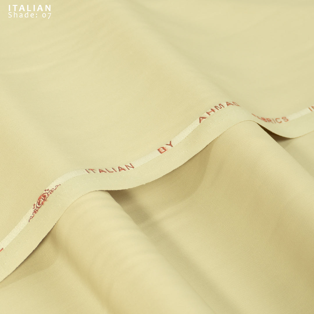 Italian Suiting - Premium Blended Wash & Wear