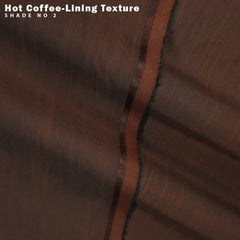 Hot Coffee - Lining Texture Wash & Wear