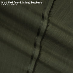 Hot Coffee - Lining Texture Wash & Wear