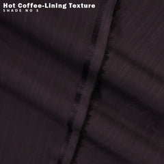 Hot Coffee - Lining Texture Wash & Wear