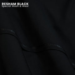 Resham Black Wash & Wear